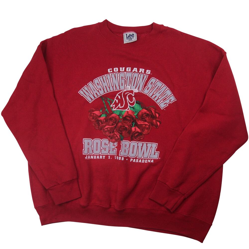 Vintage Washington State Cougars Rose Bowl Graphic Sweatshirt